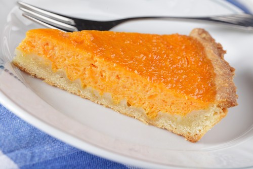 tarta salada de calabaza