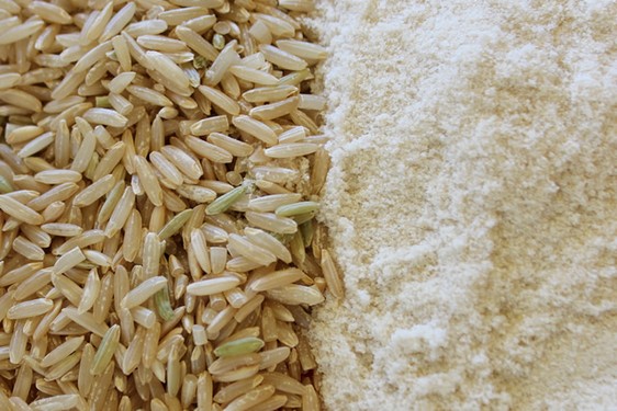 Harina de arroz integral