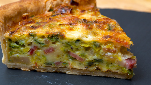 Quiches de puerros